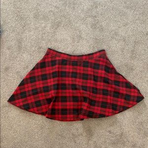 Plaid Skirt